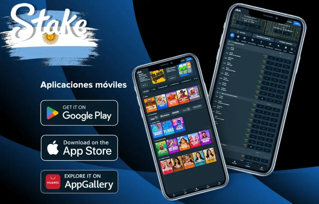 App Móvil de Stake Argentina