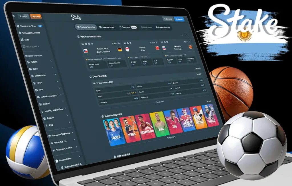 Mercados de Apuestas en Stake Argentina